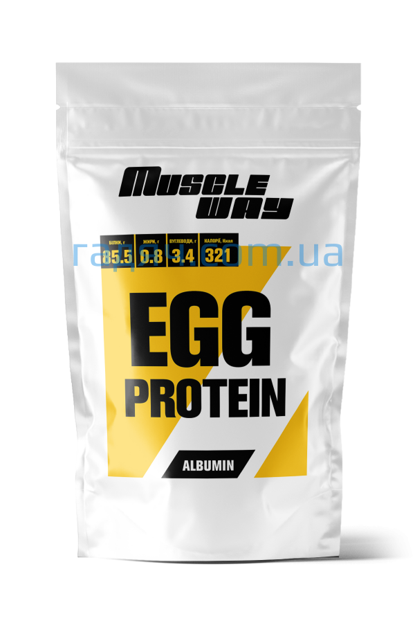 Яєчний протеїн MuscleWay 500 г (різні смаки)